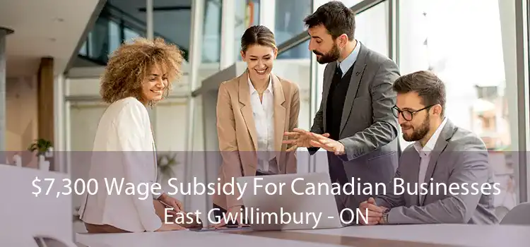 $7,300 Wage Subsidy For Canadian Businesses East Gwillimbury - ON